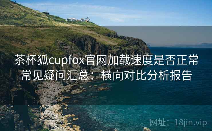 茶杯狐cupfox官网加载速度是否正常常见疑问汇总：横向对比分析报告