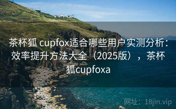 茶杯狐 cupfox适合哪些用户实测分析：效率提升方法大全（2025版），茶杯狐cupfoxa