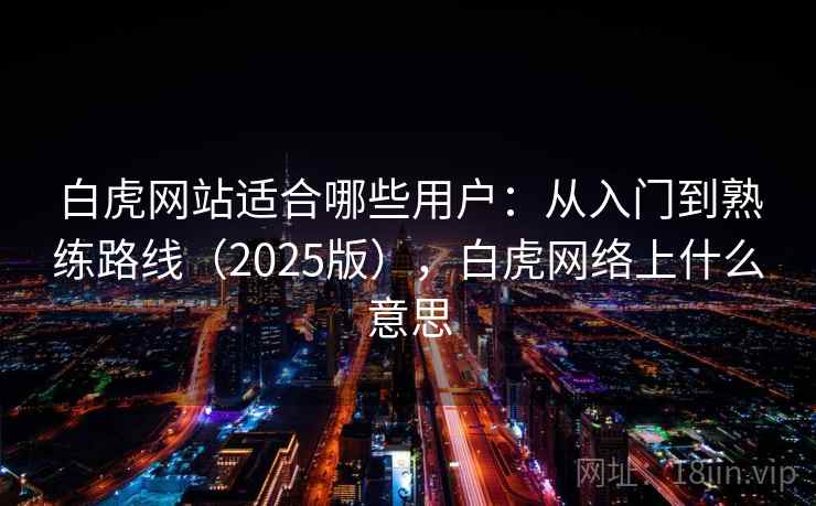 白虎网站适合哪些用户：从入门到熟练路线（2025版），白虎网络上什么意思